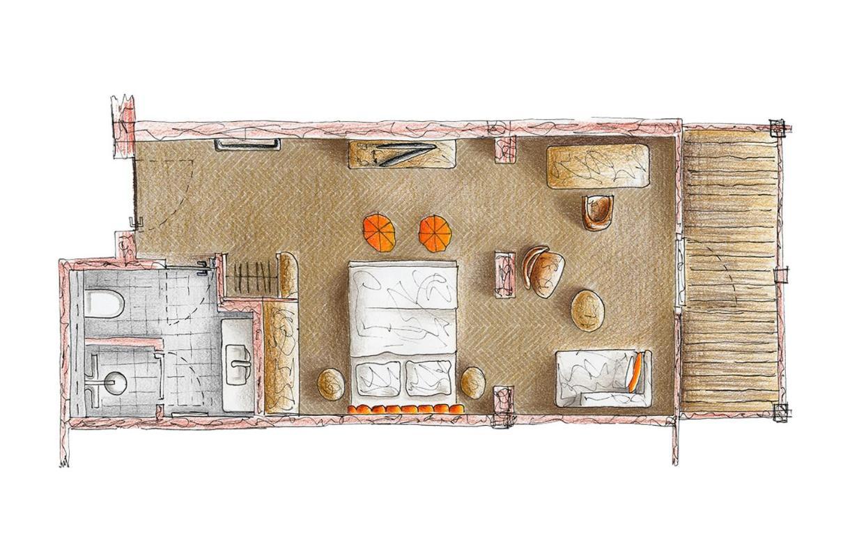Das James Flensburg Dış mekan fotoğraf A floorplan of a typical 19th-century apartment in Paris